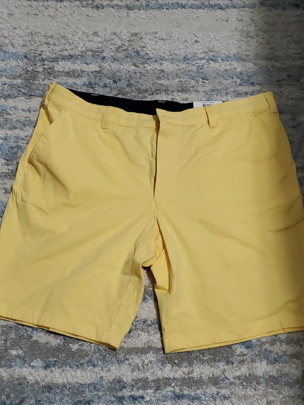 Club Room Chino Short Yellow